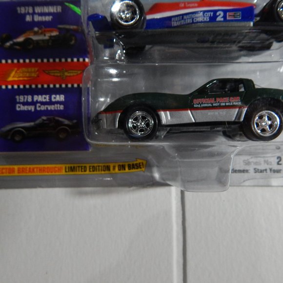 Al Unser; 1978 Winner; 1978 Pace Car Chevy Corvette  --ITEM# 153 - Picture 2 of 3